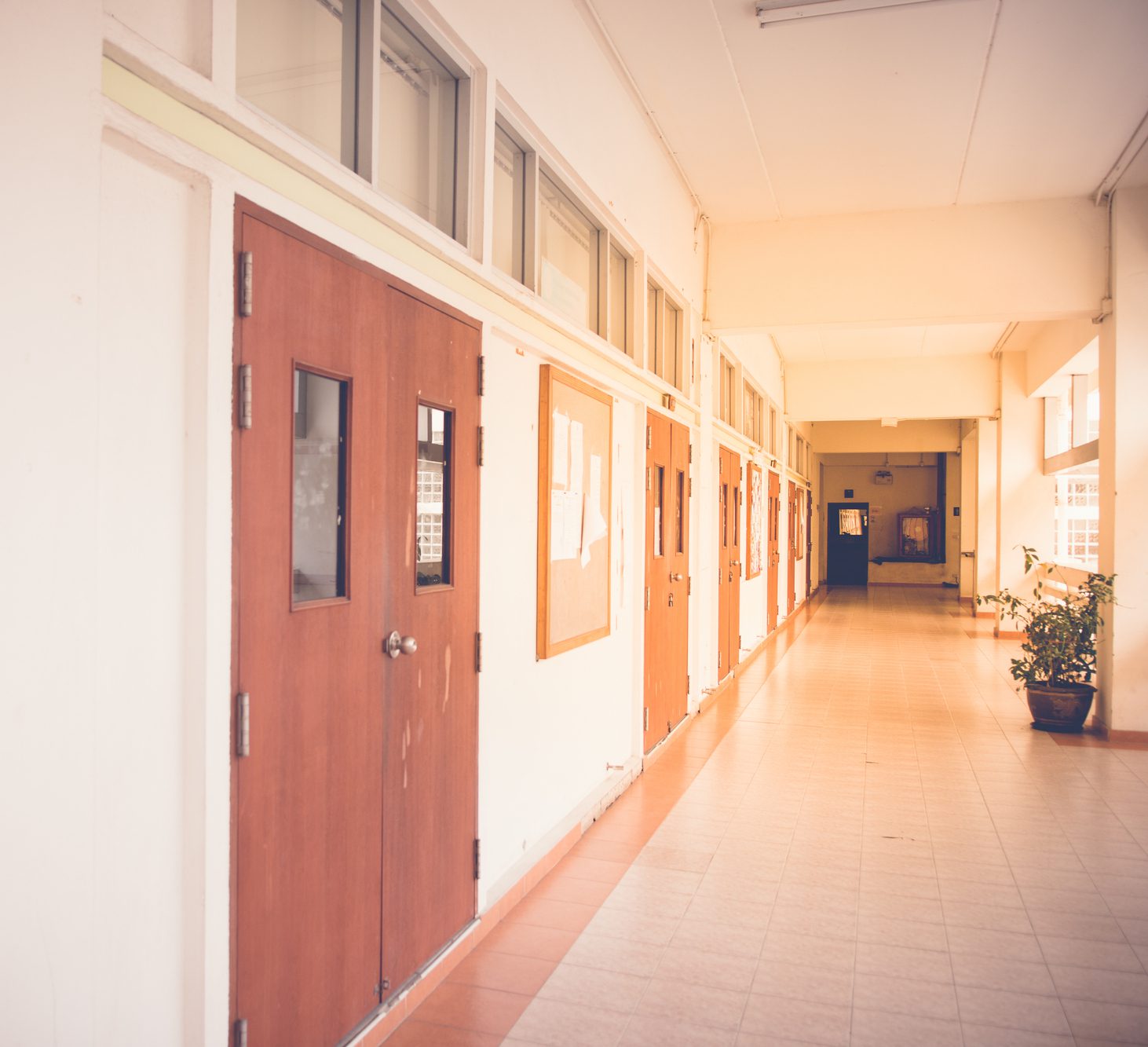 Hallway in a Building